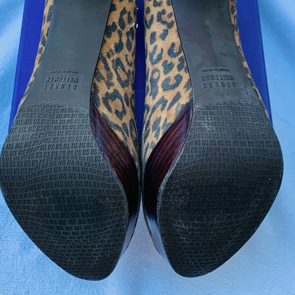 Stuart Weitzman Casstilts Women's Platform High Heels Pumps - Picture 4 of 5